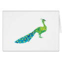 pretty peacock cards
