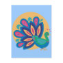 Pretty Peacock One Postcard