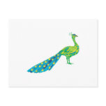 pretty peacock post cards