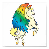 pretty pegasus rainbow winged posters by doonidesigns pretty pegasus rainbow winged posters