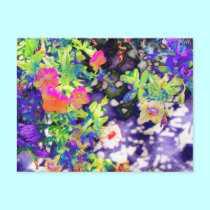 Pretty Petunias postcards