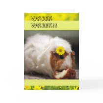 Pretty Pig Mothers Day Card
