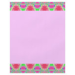 Pretty pink abstract flyer