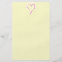 Pretty Pink and Cream Love Heart. Flyer