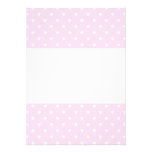 Pretty pink and white love heart pattern. personalized invite