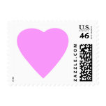 Pretty Pink and White Love Heart. Stamp