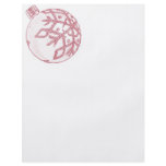 Pretty Pink Christmas Bauble flyers