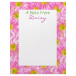 Pretty Pink Daisies From... Stationery letterhead