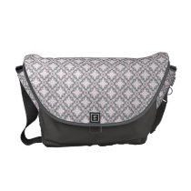 Pretty Pink detailed Pattern messenger bag rickshaw messenger bags