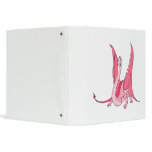 Pretty Pink Fantasy Dragon binders