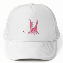 Pretty Pink Fantasy Dragon Hats