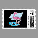 pretty pink flamingo