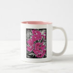 Pretty Pink Flowers Coffee Mugs
