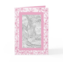 pretty pink frame cards by YourPhotoCards pretty pink frame cards