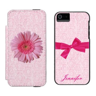 Pretty Pink iPhone 5 Wallet Case
