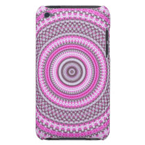 Pretty Pink Kaleidoscope iPod Touch case casemate cases