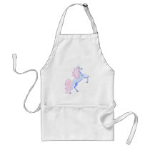 pretty pink mane unicorn apron