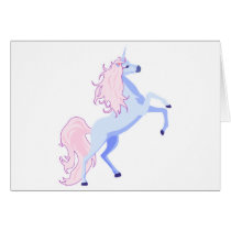 pretty pink mane unicorn cards