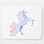 pretty pink mane unicorn mouse mats