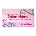 Pretty Pink & Plum Business & Appointment Card Business Card Template