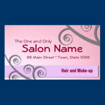 Pretty Pink & Plum Business & Appointment Card business cards