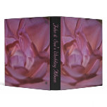 Pretty pink rose and meaning binders