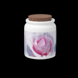 Pretty Pink Rose candy jars