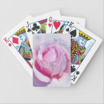 Pretty Pink Rose playing cards