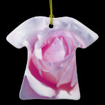 Pretty Pink Rose ornaments