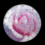 Pretty Pink Rose dartboards