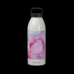 Pretty Pink Rose water bottles