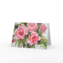 Pretty Pink Roses Card 234A