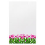 Pretty Pink Tulips Stationery