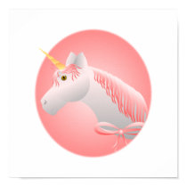 Pretty Pink Unicorn posters
