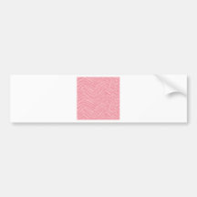 Pretty Pink Zebra Stripe Gifts Bumper Stickers