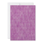 Pretty Pink Zigzag Personalized Invite