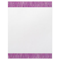 Pretty Pink Zigzag Letterhead Design