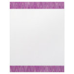 Pretty Pink Zigzag Letterhead Design