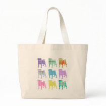 Pretty Plaid Pugs bags by naturetees Pretty Plaid Pugs bags
