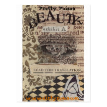 Pretty Poison Beauty Post Cards