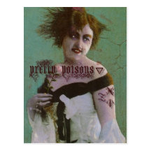 Pretty Poison Postcard