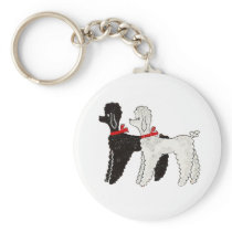 Pretty Poodles Keychain
