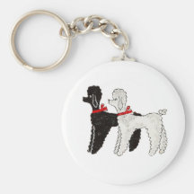 Pretty Poodles Keychain
