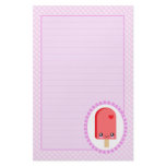 Pretty Popsicles Cherry Fruit Kawaii Stationery