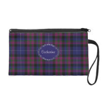 Pretty Pride of Scotland Tartan Plaid Wristlet Purses