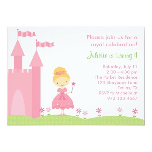 pretty party invitations