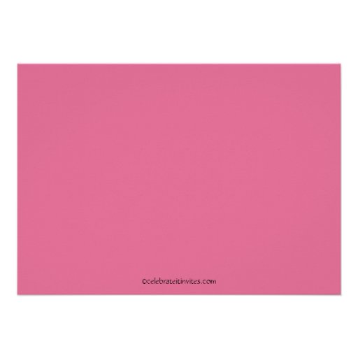 Pretty Princess Birthday Party Invitation