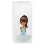 Pretty Princess Personalized Rack Card