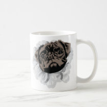 Pretty Pug big mug mugs