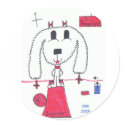 Pretty Puppy "Roseann" - stickers